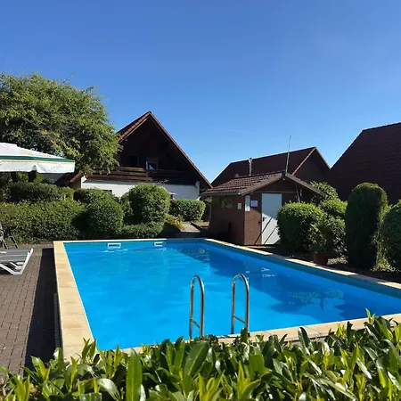 Gemuetliches Ferienhaus Mit Terrasse Im Teutoburger Wald Prázdninový dům